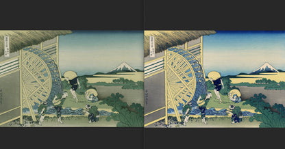 Katsushika Hokusai Thirty-Six Views of Mt. Fuji [36 Images]