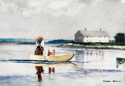 Winslow Homer Oil & Watercolor Paintings Set 3 [35 Images]