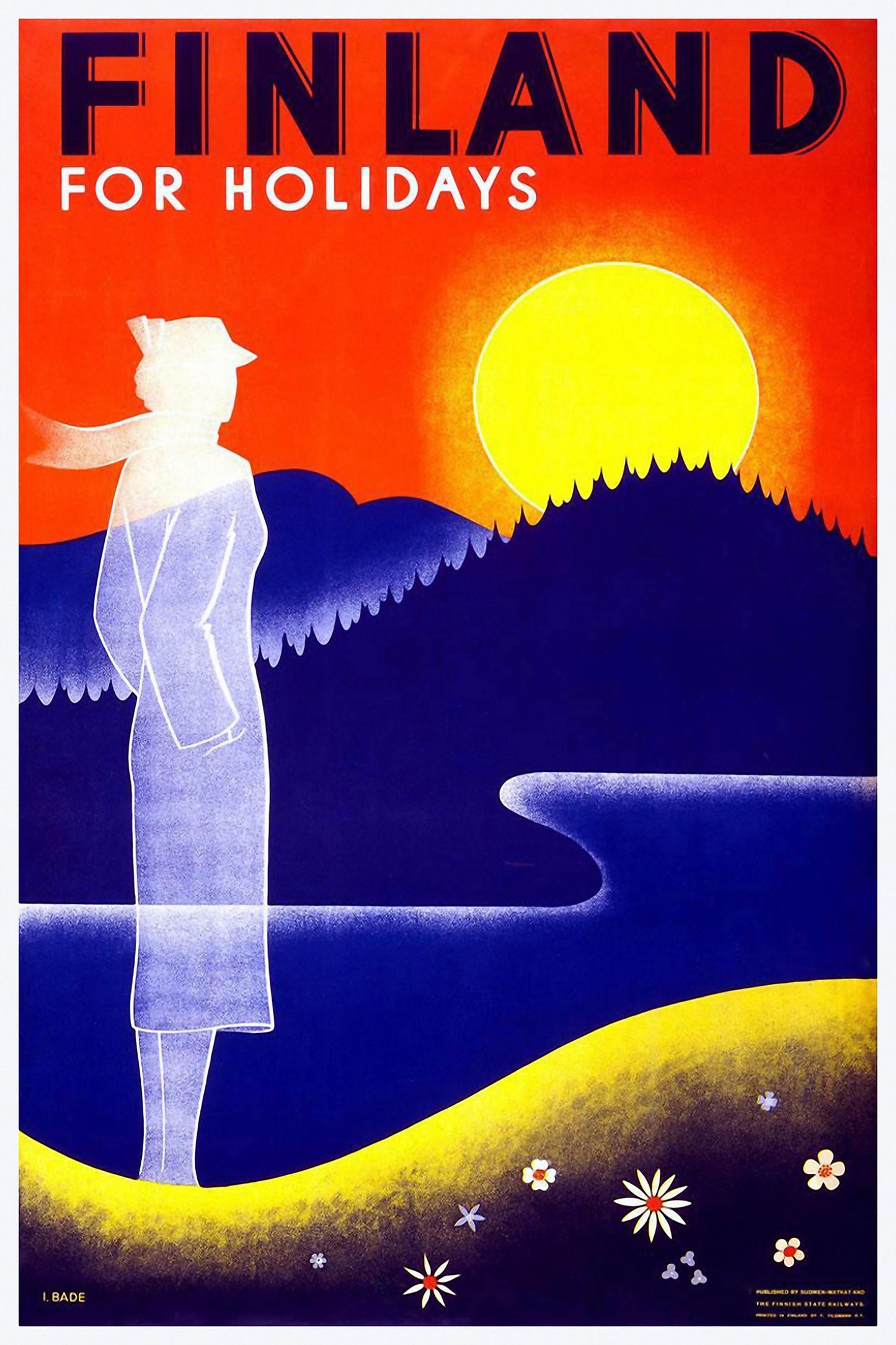 Vintage International Travel Posters Set 2 [56 Images]