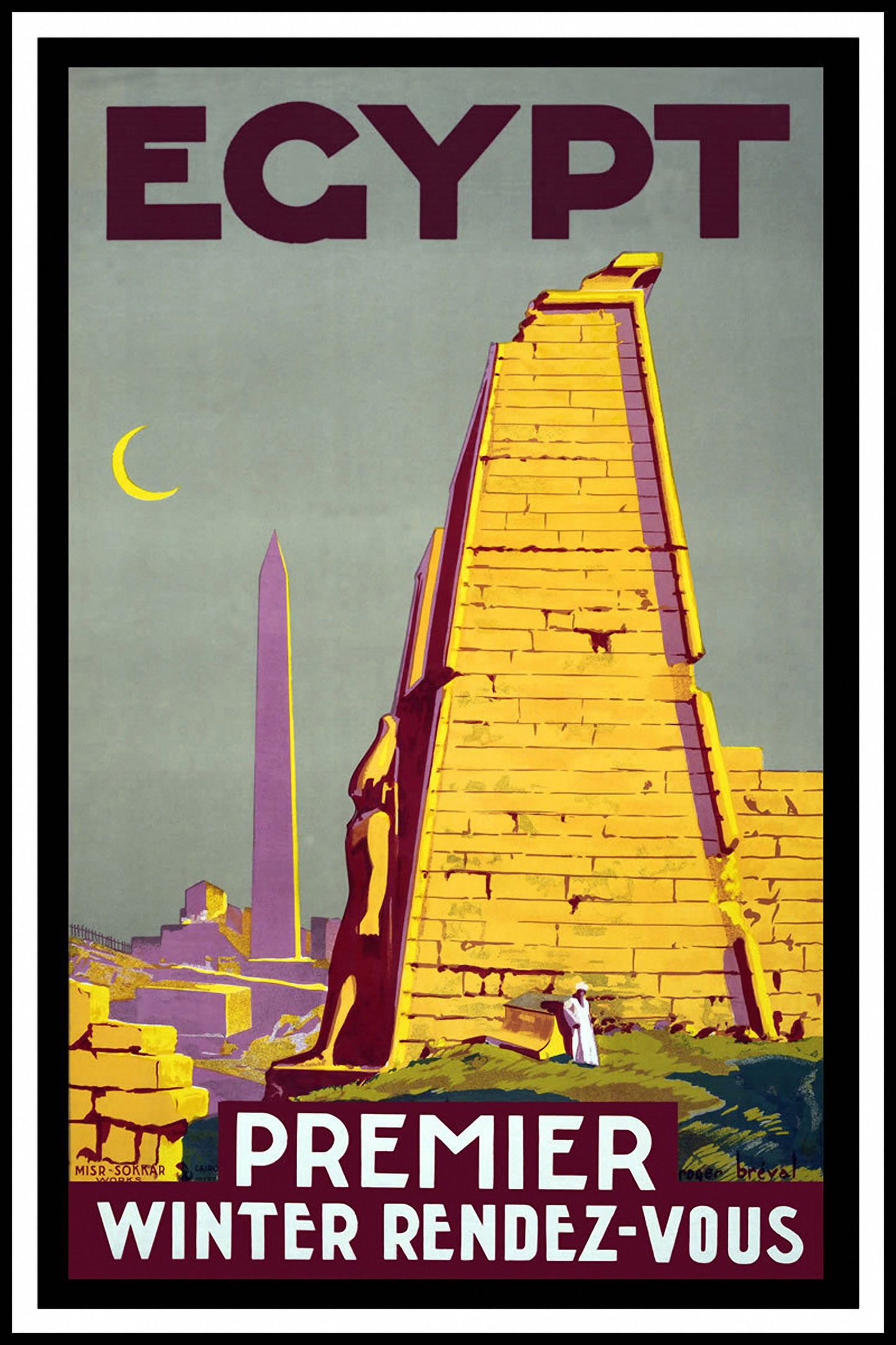 Vintage International Travel Posters Set 2 [56 Images]