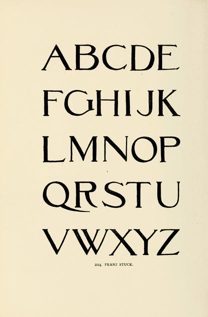 Alphabets Old & New [65 Plus Images]