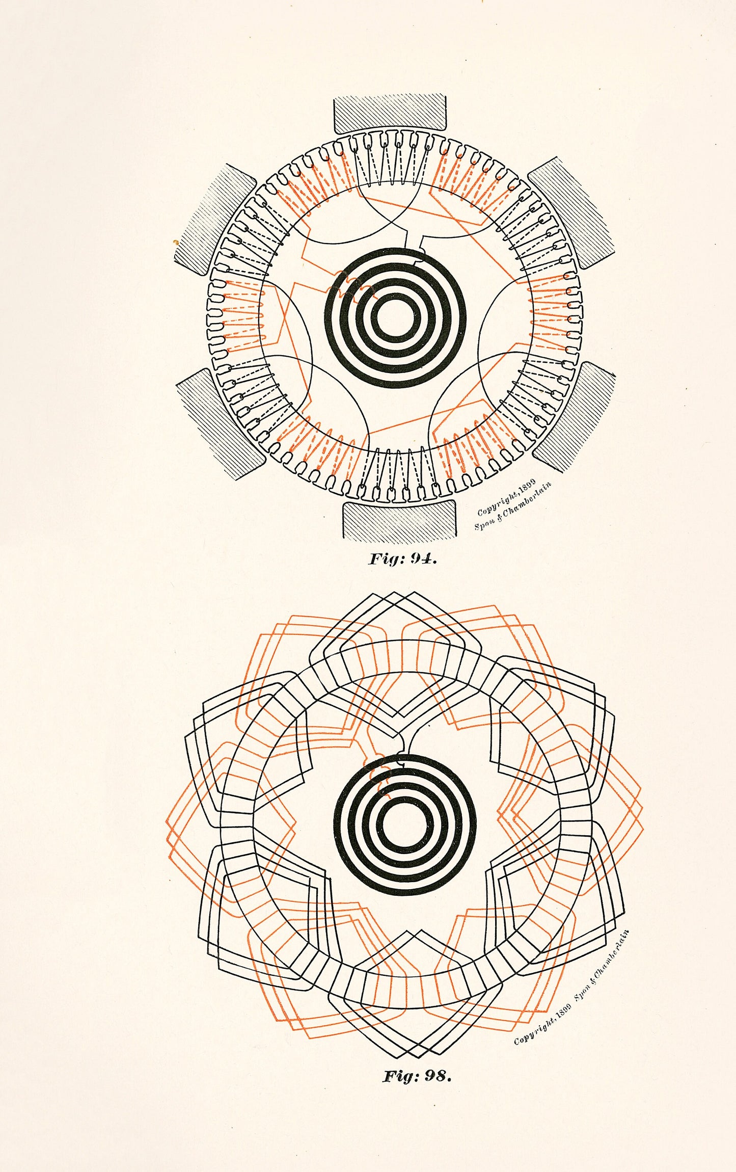 Polyphase Currents Colored Illustrations [12 Images]