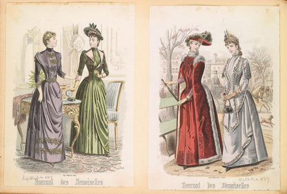 18th & 19th Century Fashion Plates Set 2 [33 Images]