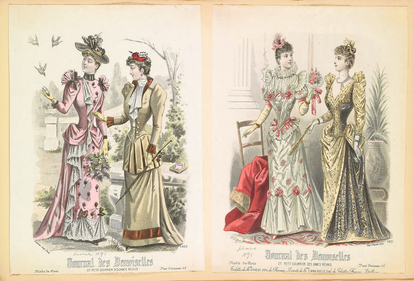 18th & 19th Century Fashion Plates Set 2 [33 Images]