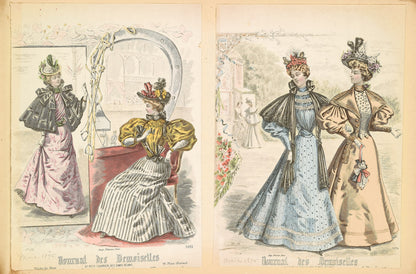 18th & 19th Century Fashion Plates Set 3 [35 Images]