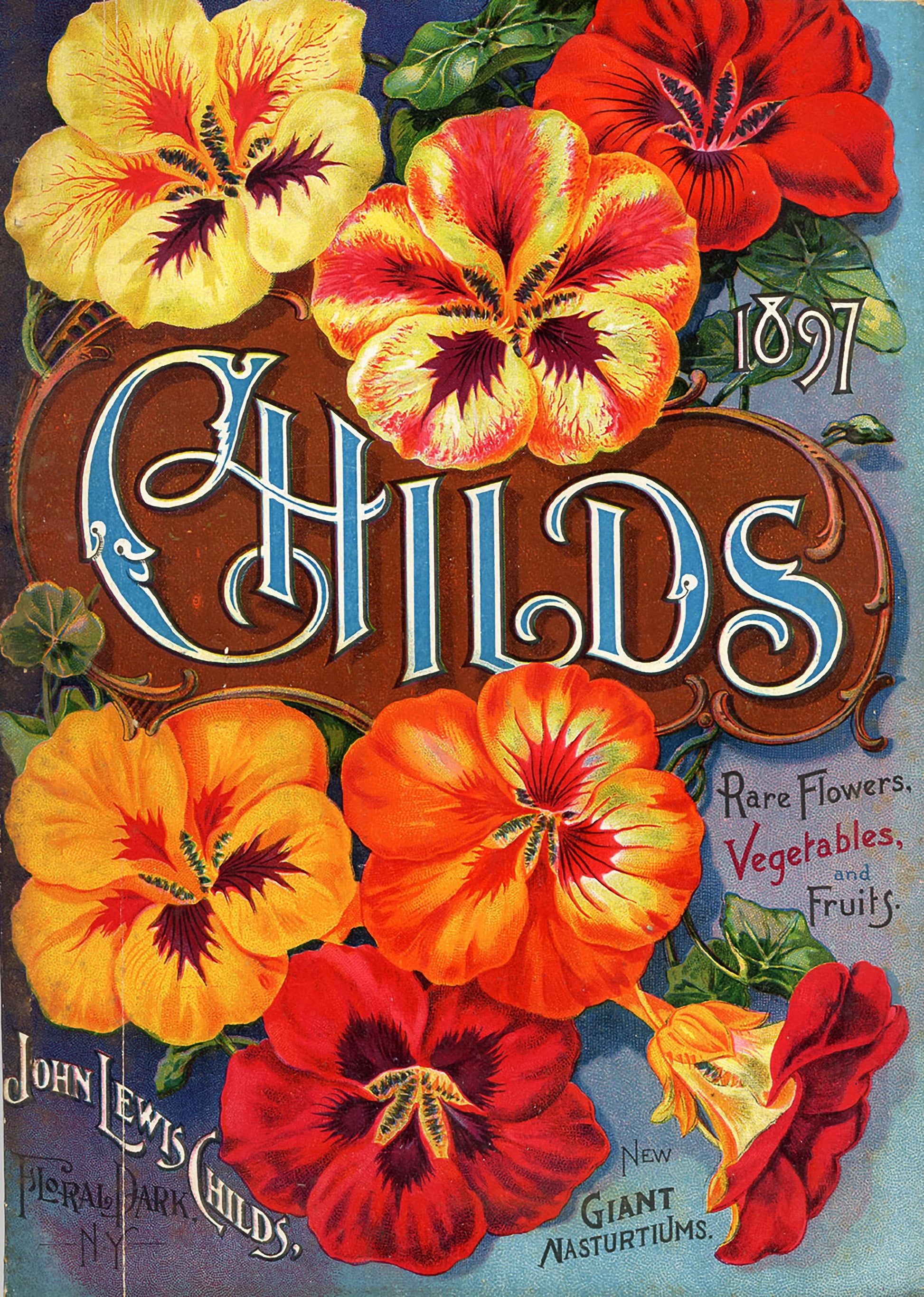 flower seed catalog Vintage Seed Catalogue Covers Set 1 | Flower Images