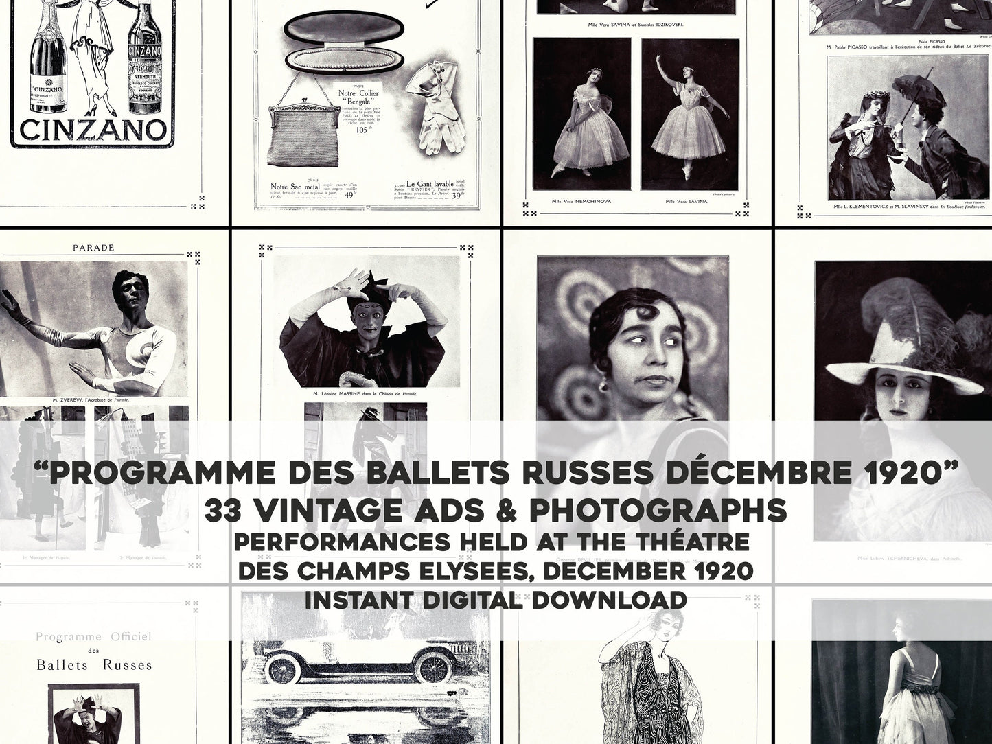 December Program of Russian Ballets [33 Images]
