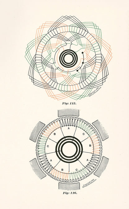 Polyphase Currents Colored Illustrations [12 Images]