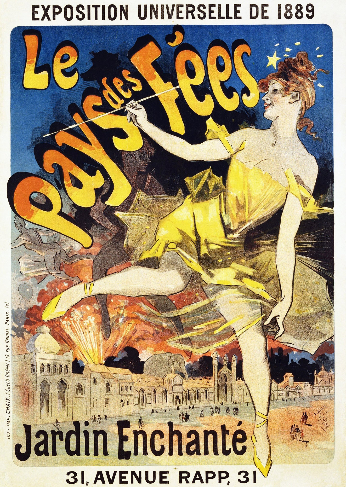 Jules Cheret Poster Advertisements Set 3 [30 Images]