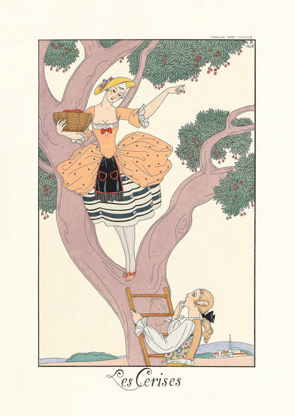 George Barbier Almanac of Present Past Future Fashions [13 Images]