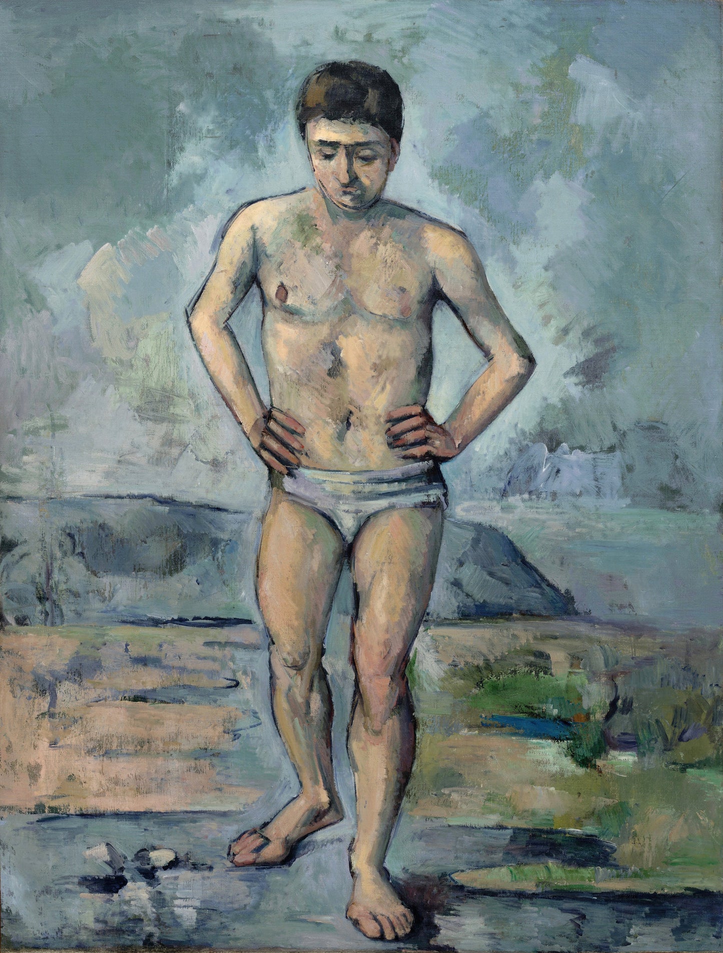 Paul Cezanne Post Impressionist Portrait Paintings Set 1 [26 Images]