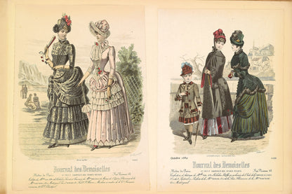 18th & 19th Century Fashion Plates Set 1 [37 Images]