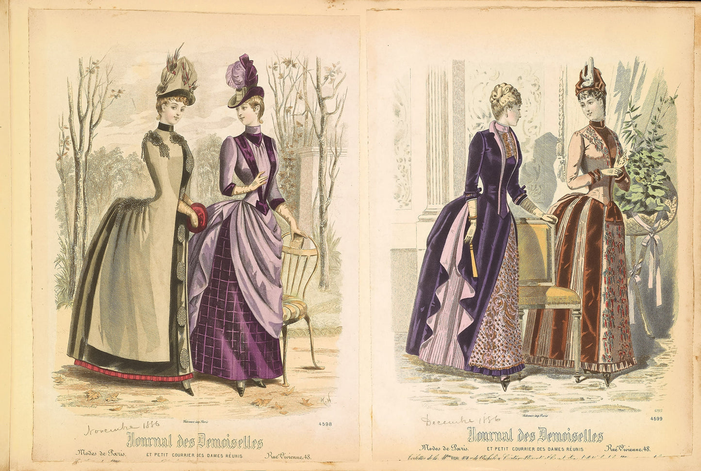 18th & 19th Century Fashion Plates Set 1 [37 Images]