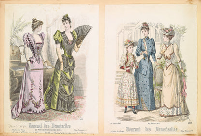 18th & 19th Century Fashion Plates Set 2 [33 Images]
