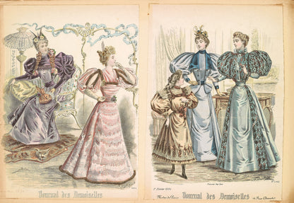 18th & 19th Century Fashion Plates Set 3 [35 Images]