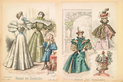 18th & 19th Century Fashion Plates Set 3 [35 Images]