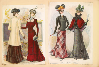 18th & 19th Century Fashion Plates Set 4 [55 Images]