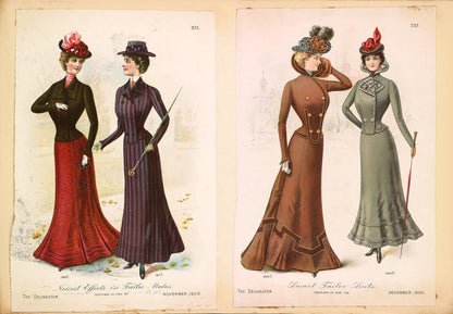 18th & 19th Century Fashion Plates Set 4 [55 Images]