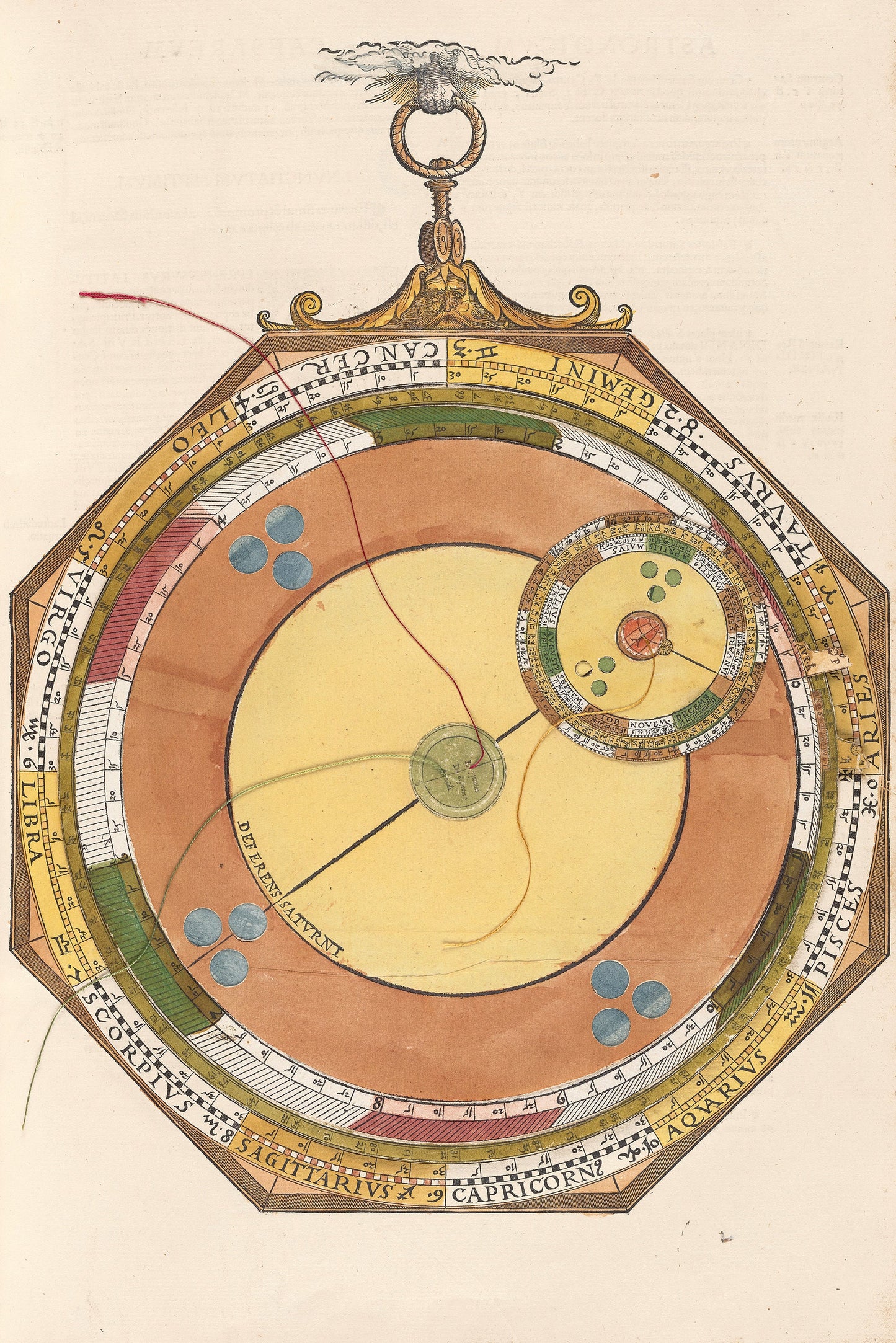 Astronomicum Caesareum Planetary Maps [36 Images]