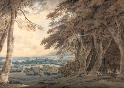 J M W Turner Watercolor & Oil Landscape Paintings Set 4 [35 Images]