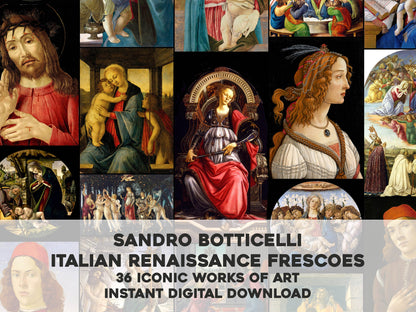 Sandro Botticelli Renaissance Paintings [36 Images]