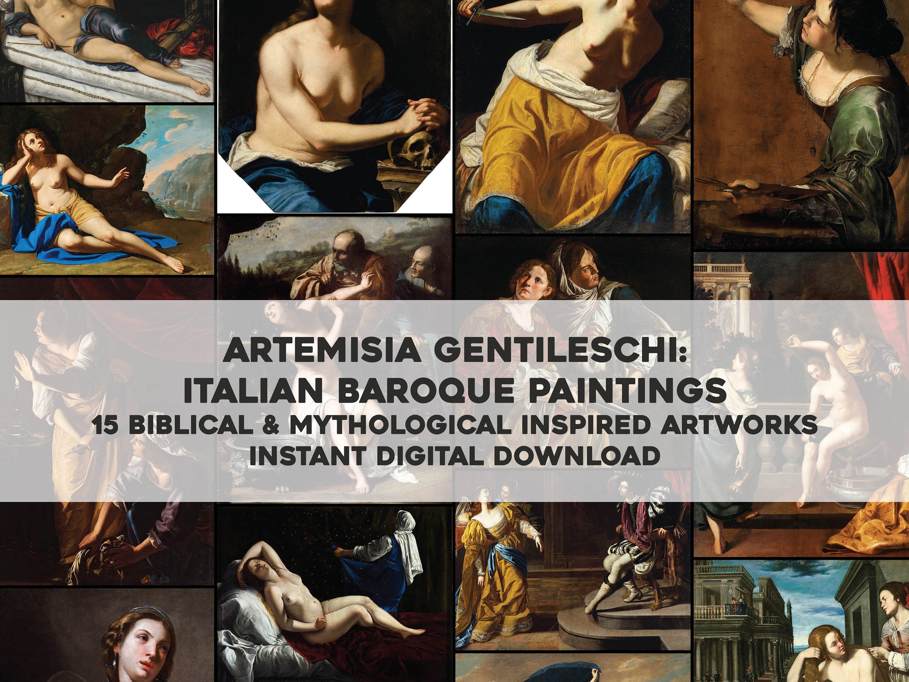 Gentileschi Baroque Paintings | Famous Art - CleanArchives