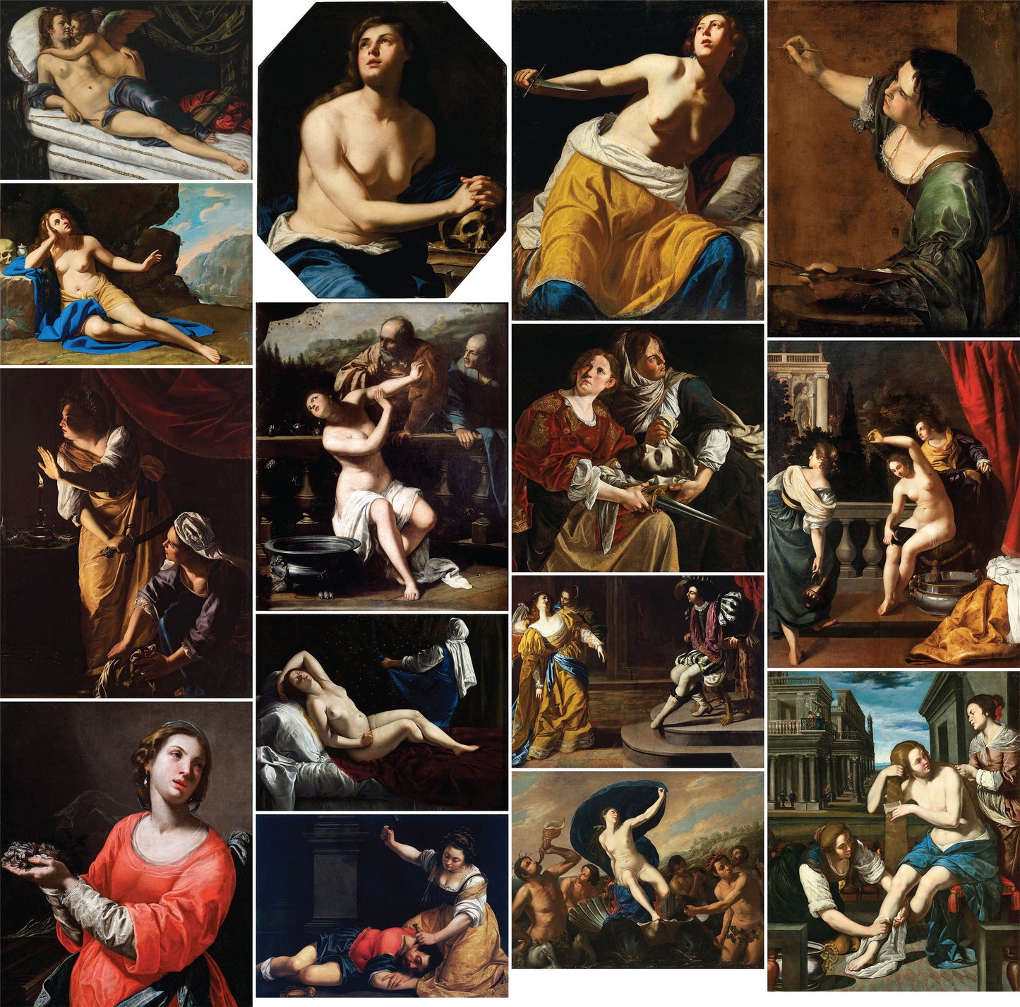 Gentileschi Baroque Paintings [15 Images]