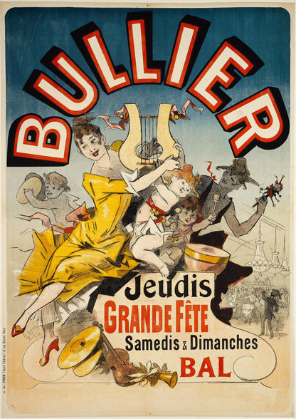Jules Cheret Poster Advertisements Set 1 [30 Images]