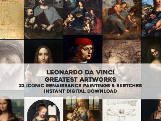 Leonardo Da Vinci Renaissance Paintings [23 Images]