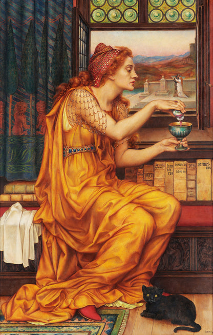 Evelyn De Morgan Pre-Raphaelite Fantasy & Mythology Paintings [37 Images]