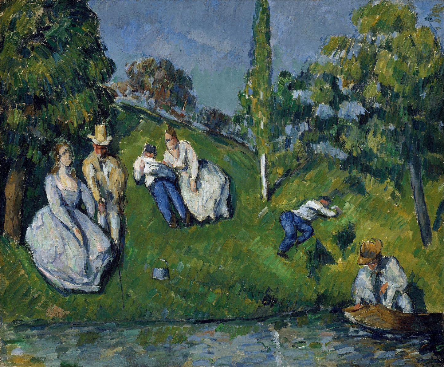 Paul Cezanne Post Impressionist Landscape & Scenery Paintings Set 4 [21 Images]