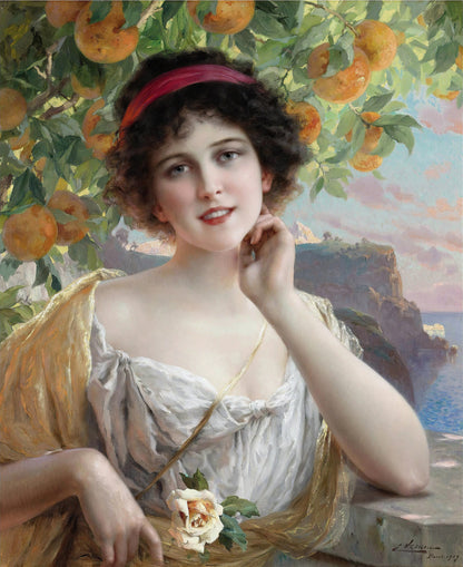 Emile Vernon Beautiful Women Paintings [16 Images]