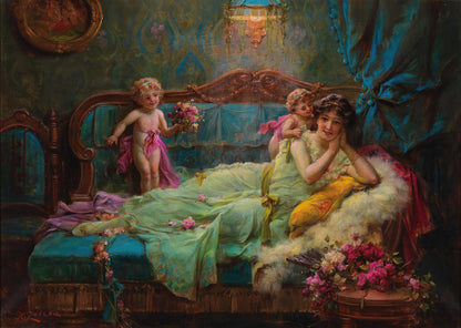 Hans Zatzka Fantasy Paintings Set 2 [24 Images]