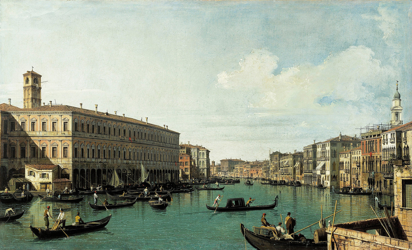Canaletto Venetian Landscape Paintings Set 1 [28 Images]