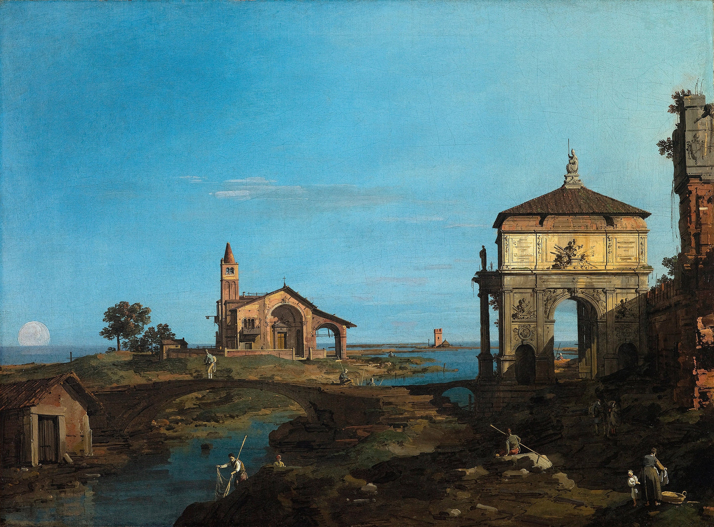 Canaletto Venetian Landscape Paintings Set 2 [28 Images]