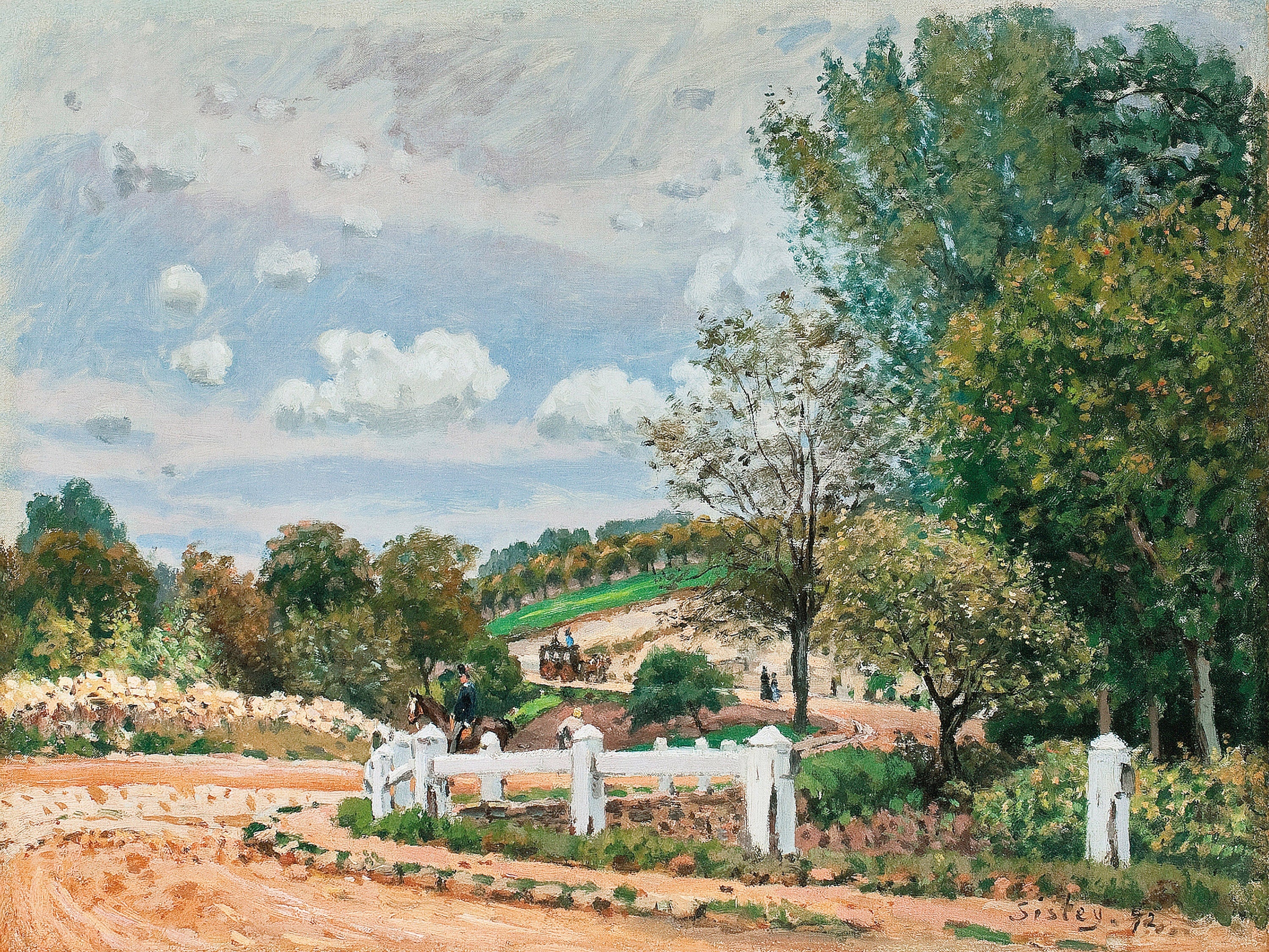 Alfred Sisley Impressionist Paintings Set 1 | Famous Art