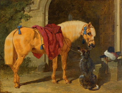 John Frederick Herring Horses, Farm Animals & Landscapes [28 Images]