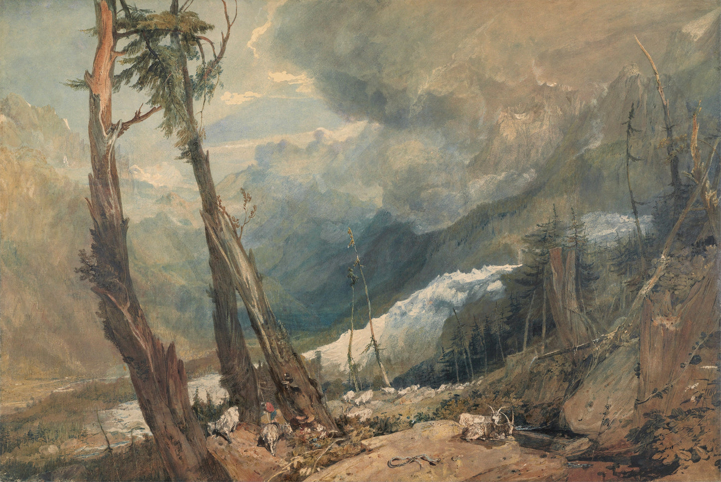 J M W Turner Watercolor & Oil Landscape Paintings Set 2 [35 Images]