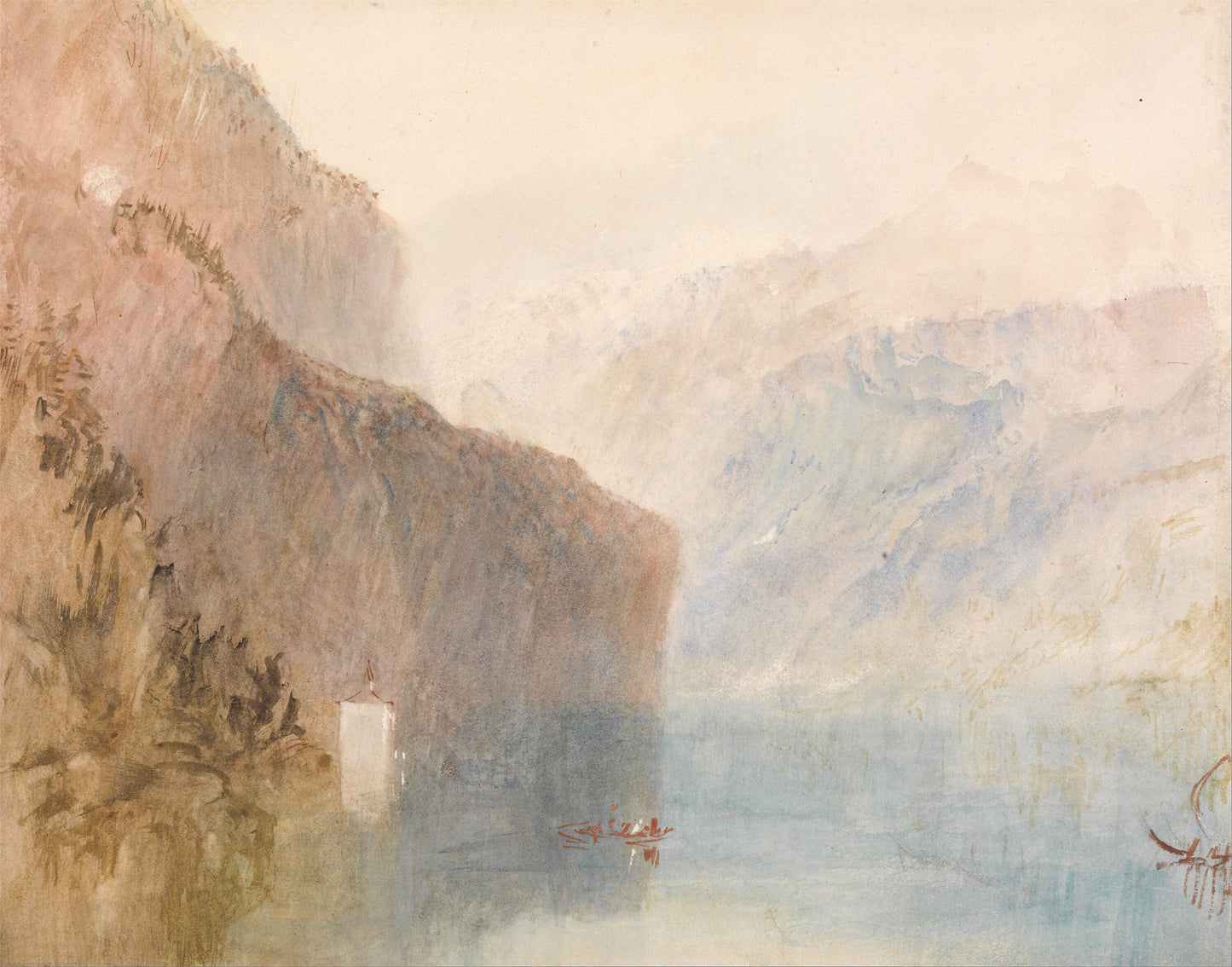 J M W Turner Watercolor & Oil Landscape Paintings Set 3 [35 Images]