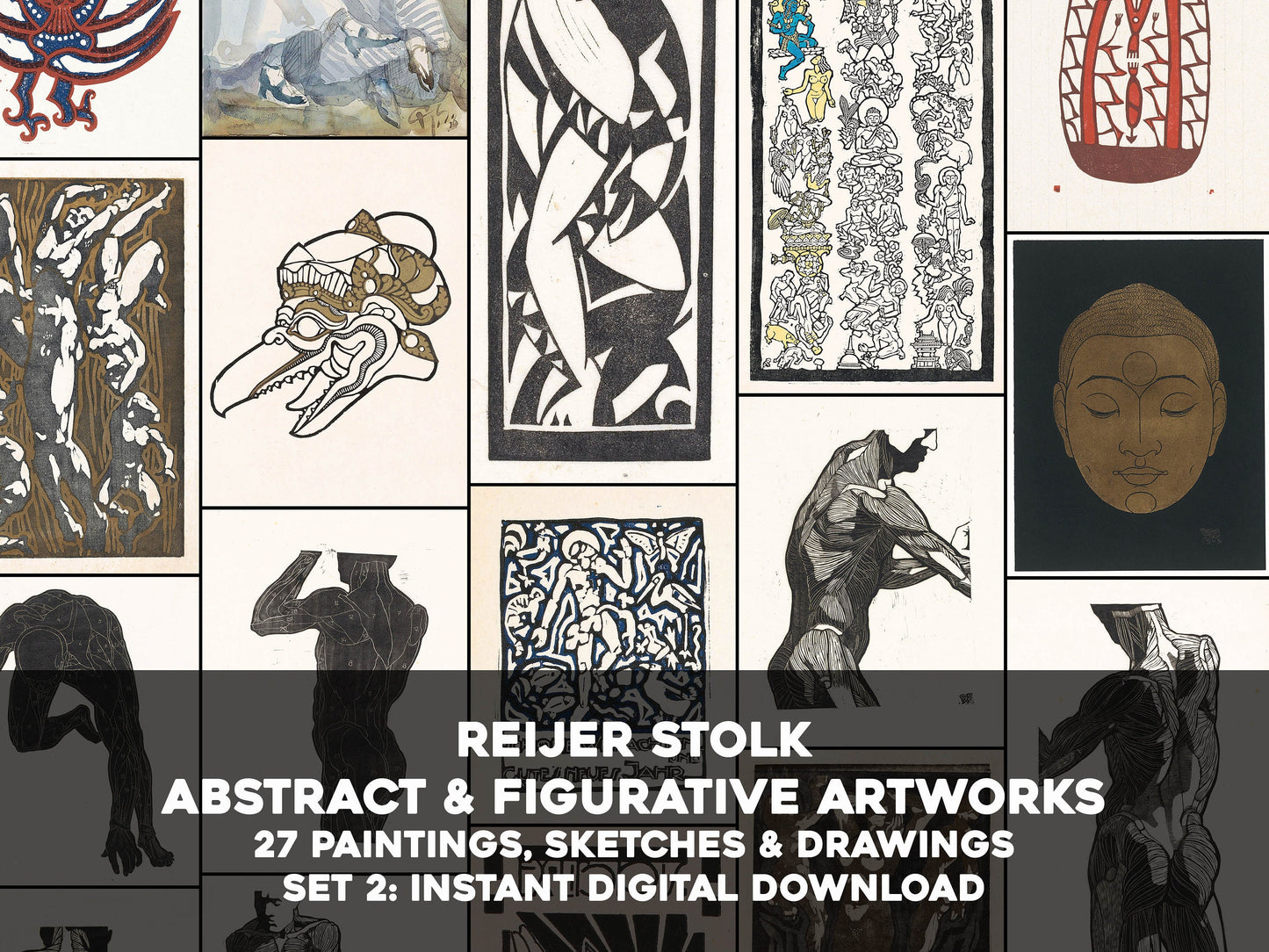 Reijer Stolk Abstract Artworks Set 2 [27 Images]