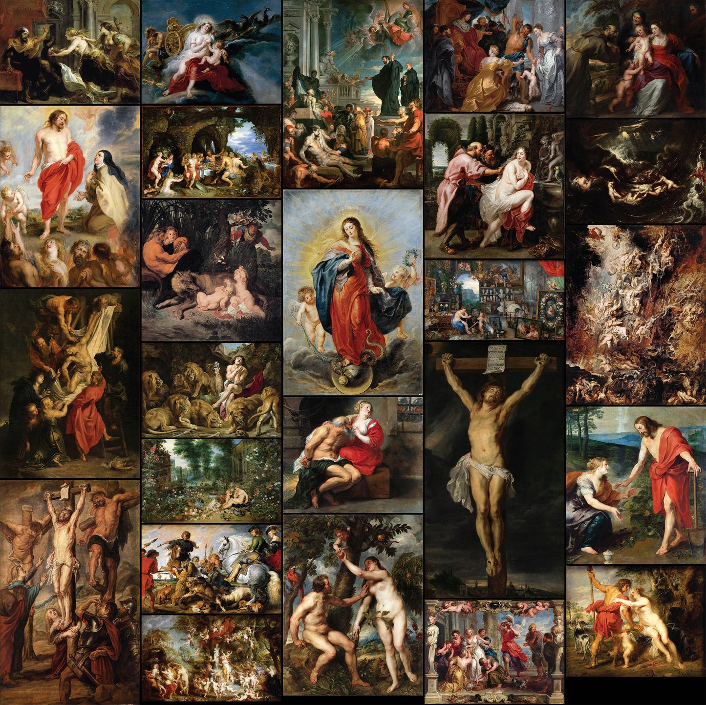 Peter Paul Rubens Baroque Paintings Set 1 [25 Images]