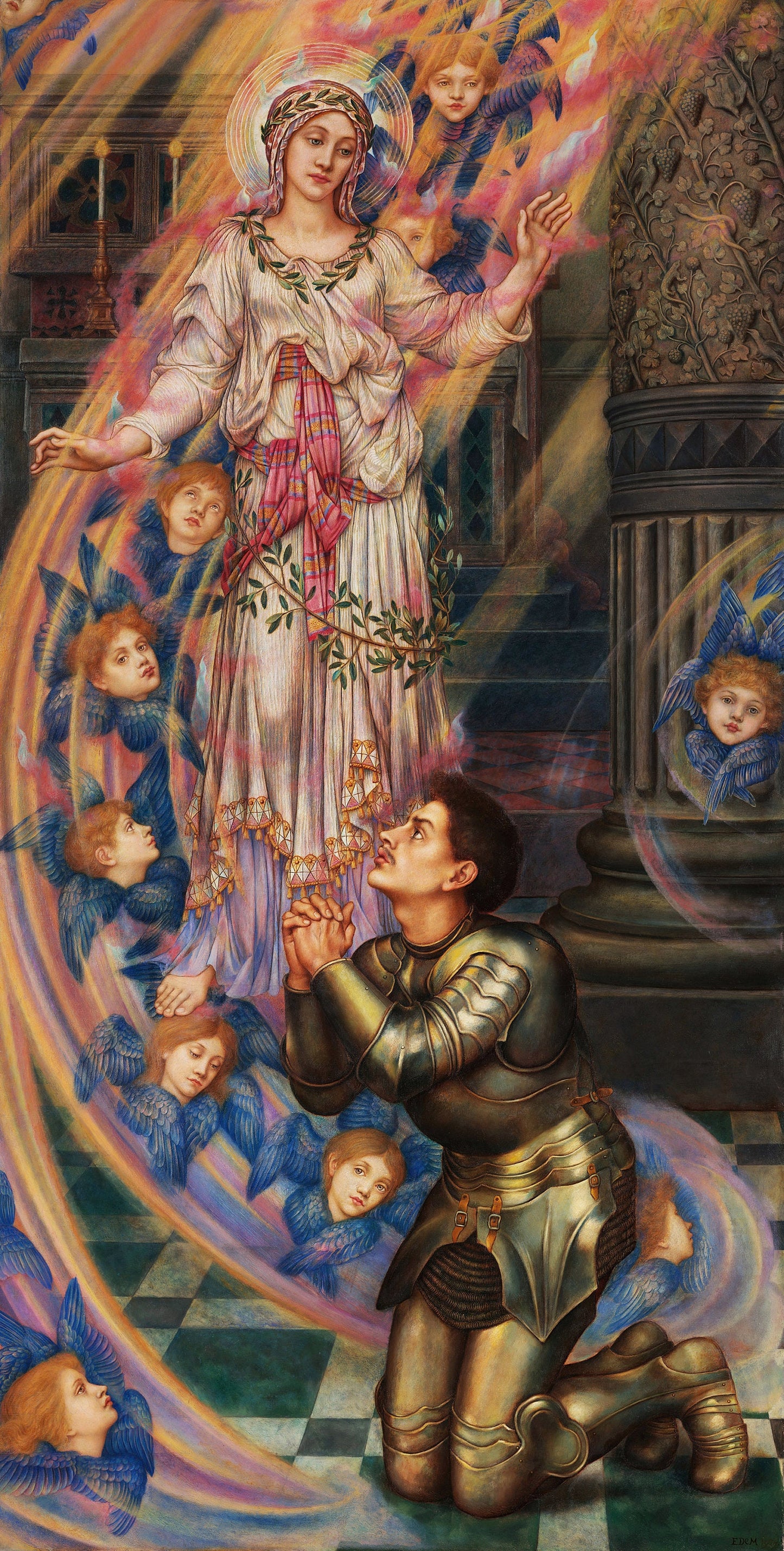 Evelyn De Morgan Pre-Raphaelite Fantasy & Mythology Paintings [37 Images]