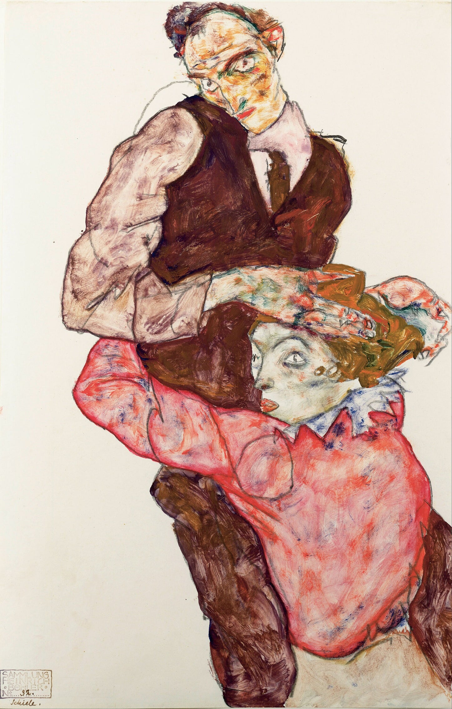 Egon Schiele Expressionist Artworks Set 2 [38 Images]