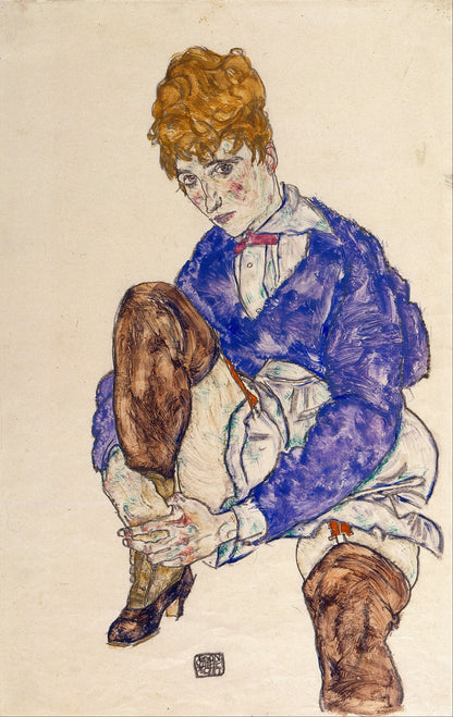 Egon Schiele Expressionist Artworks Set 3 [39 Images]