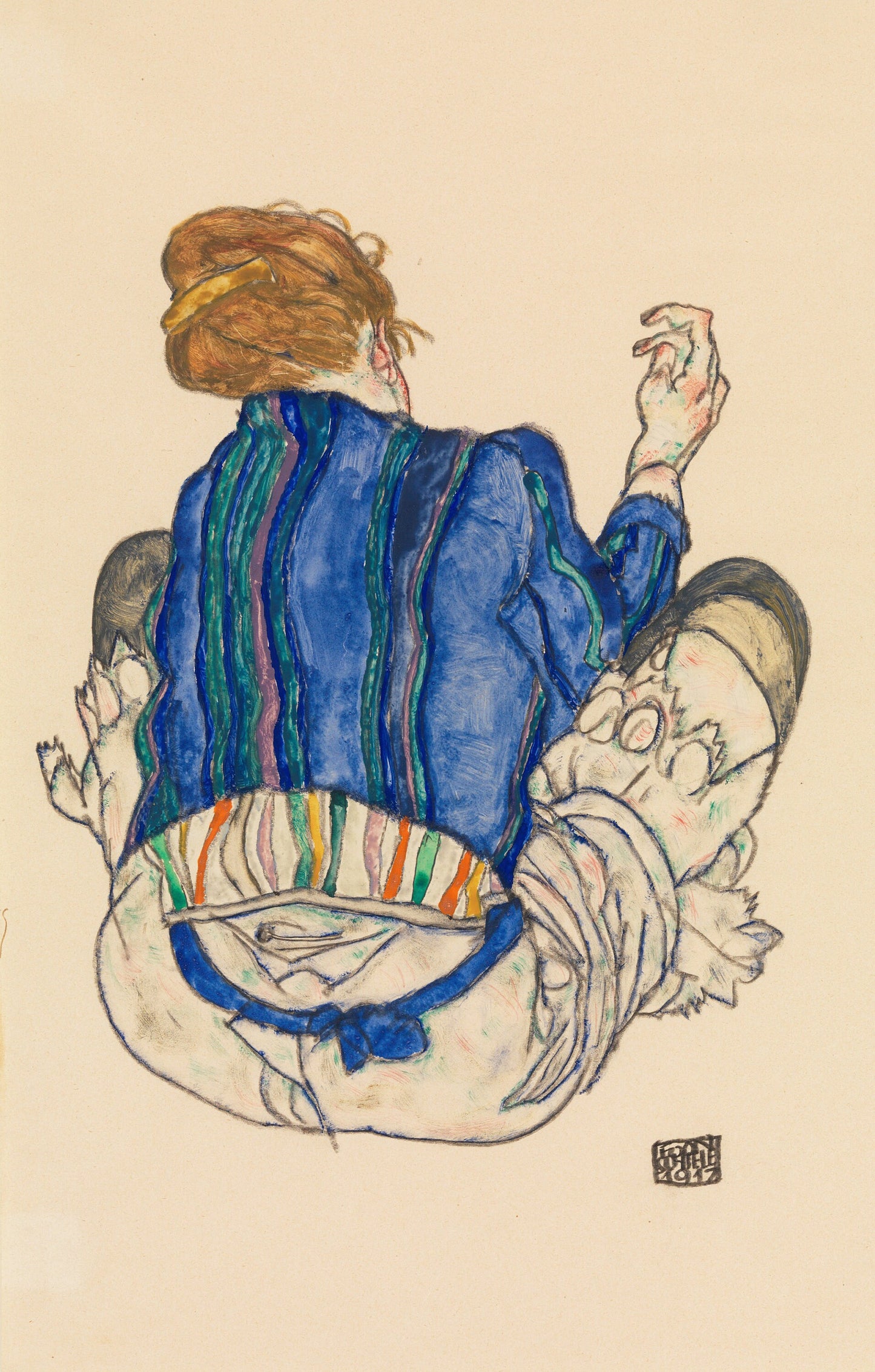 Egon Schiele Expressionist Artworks Set 3 [39 Images]