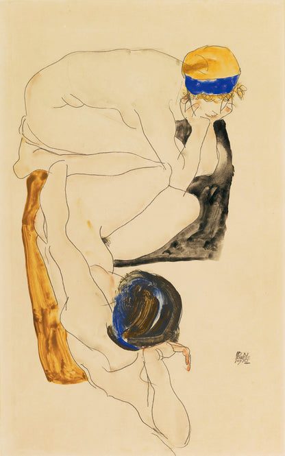 Egon Schiele Expressionist Artworks Set 4 [39 Images]