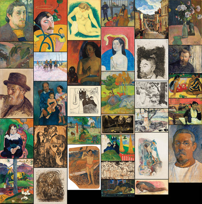 Paul Gauguin Post Impressionist Paintings Set 3 [33 Images]