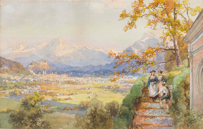 Edward Compton Mountain Landscape Paintings Set 2 [26 Images]