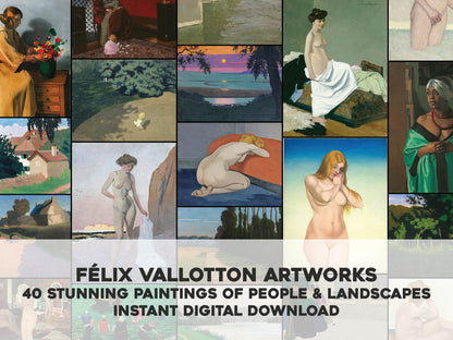 Félix Vallotton Les Nabis Post Impressionist Paintings [40 Images]