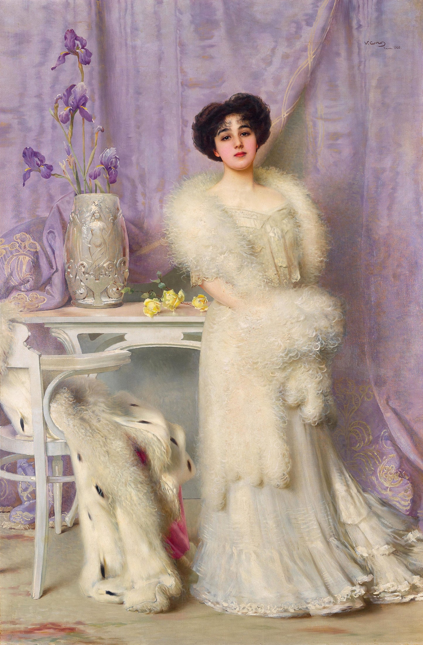 Vittorio Matteo Corcos Women's Fashion Portrait Paintings [25 Images]